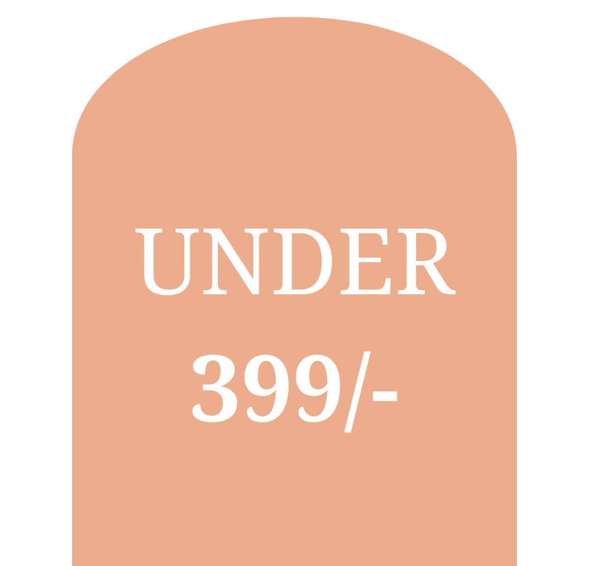 Under 399/-