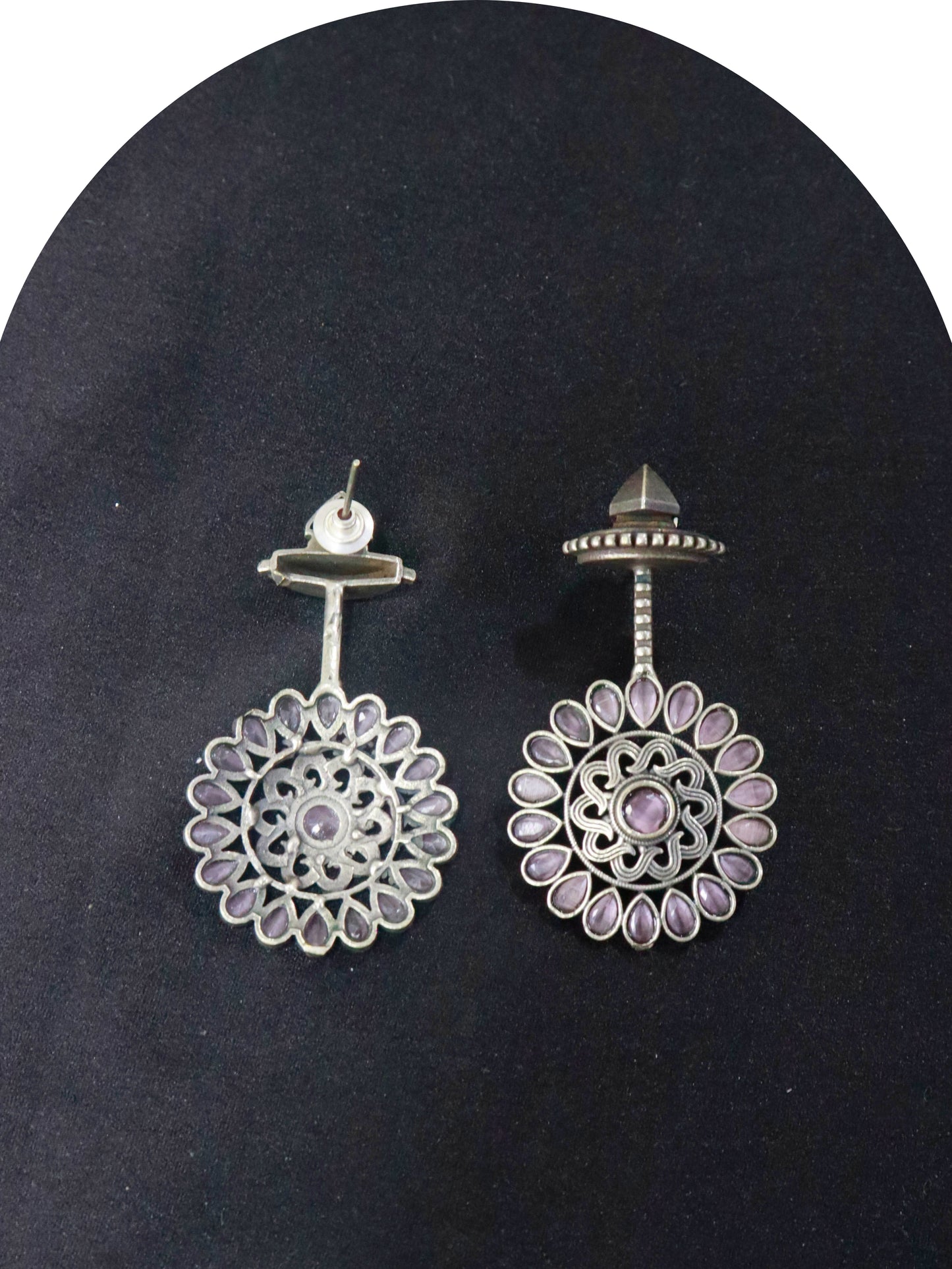 Dania German Silver Earrings