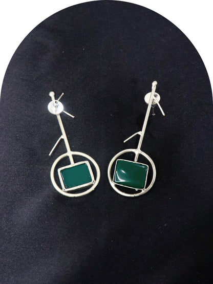 Grisha German Silver Earrings