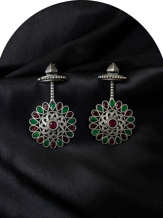 Hanan German Silver Earrings