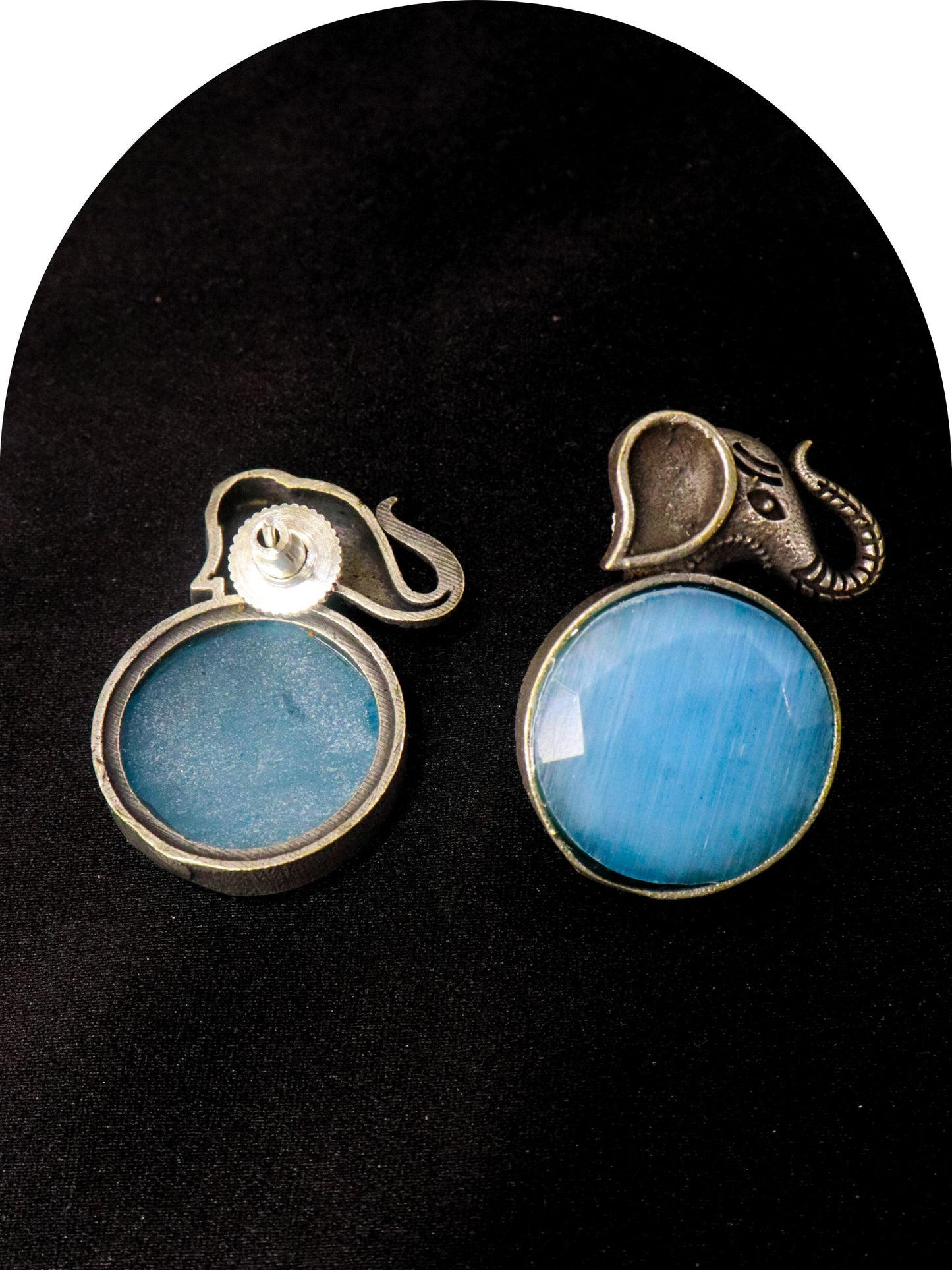 Karen German Silver Earrings