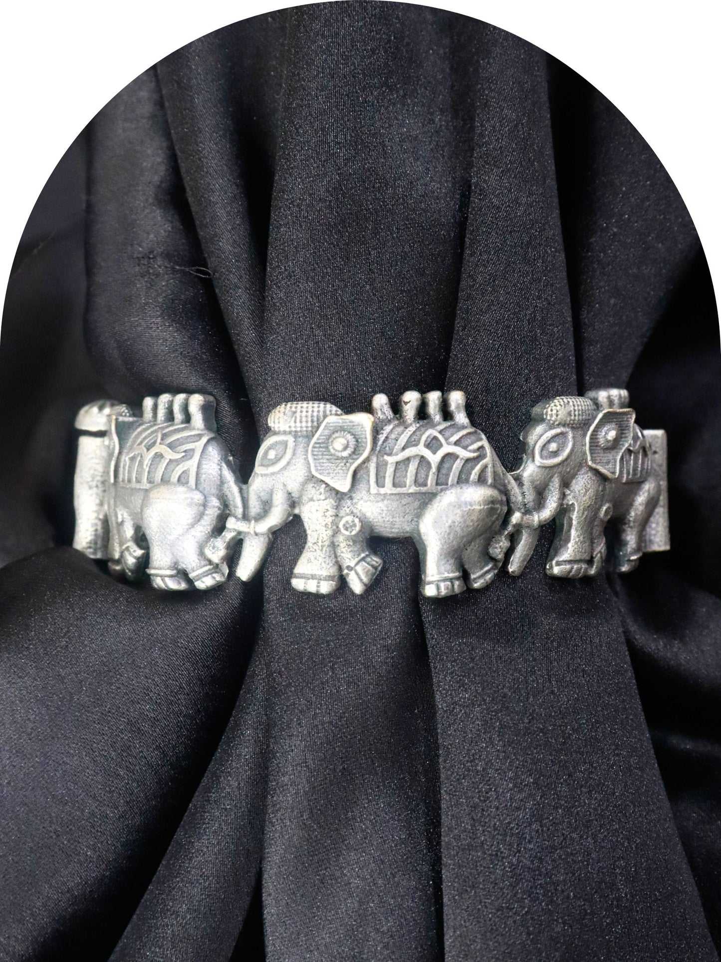 Slon German Silver Bracelet Kada